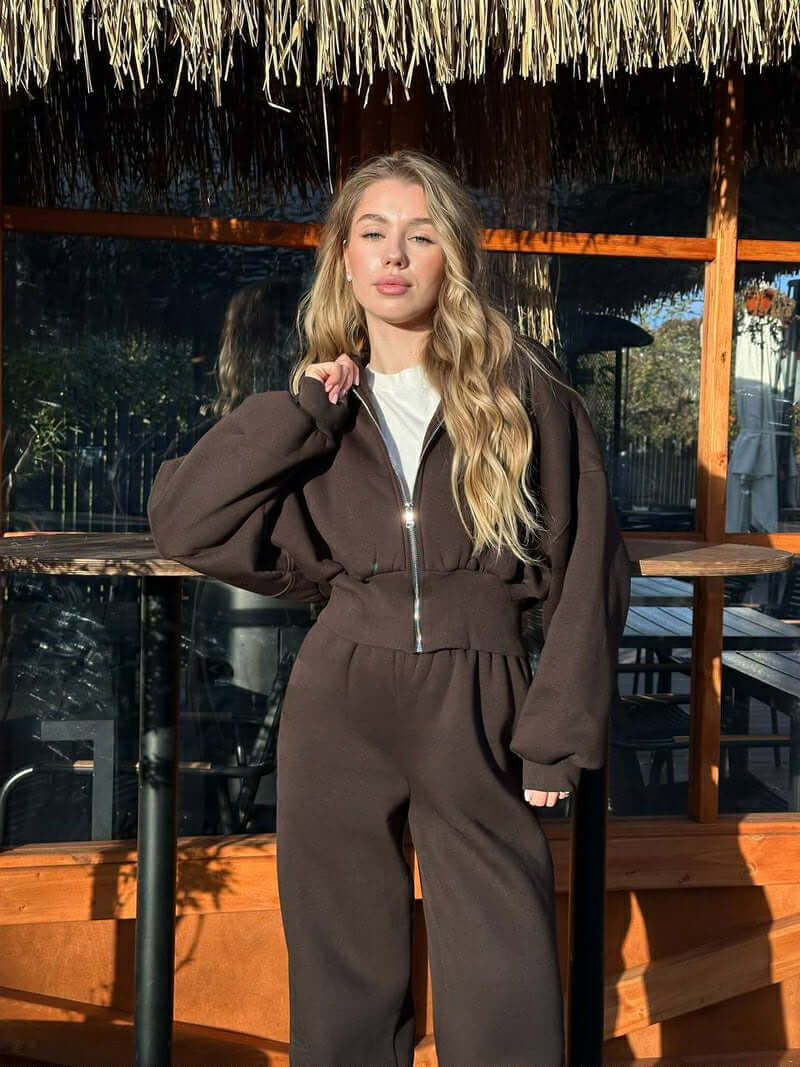Ensemble Oversize Deux Pièces - Aura TrackSuit