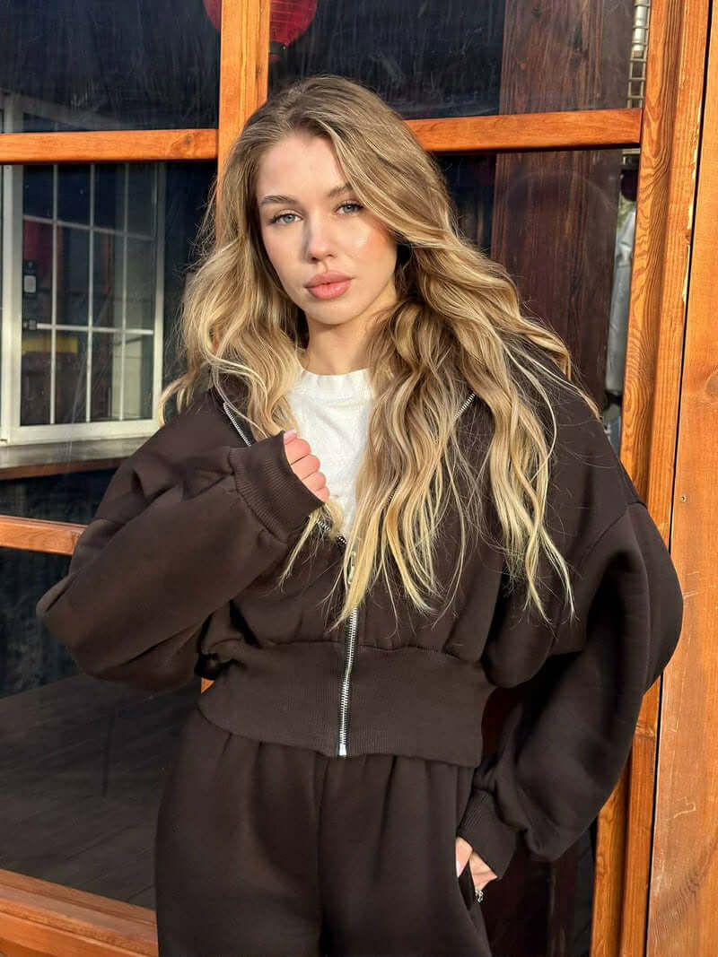 Ensemble Oversize Deux Pièces - Aura TrackSuit